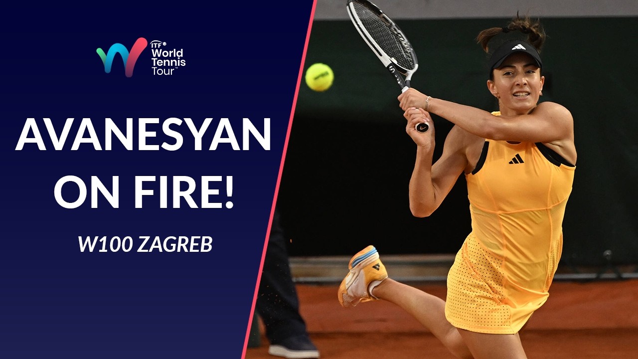 W100 Zagreb | Elina Avanesyan (ARM) v Kajsa Rinaldo Persson (SWE) | Highlights | ITF