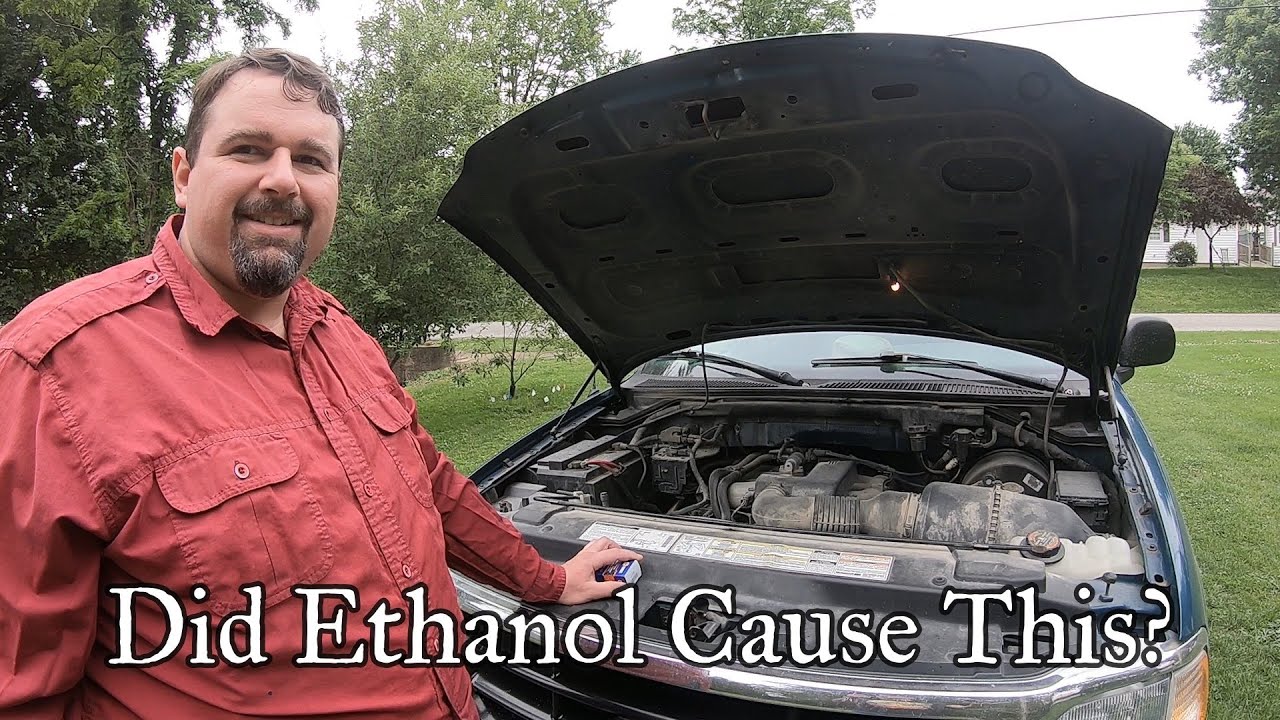 Is using ethanol blended gasoline in an old car a bad idea?