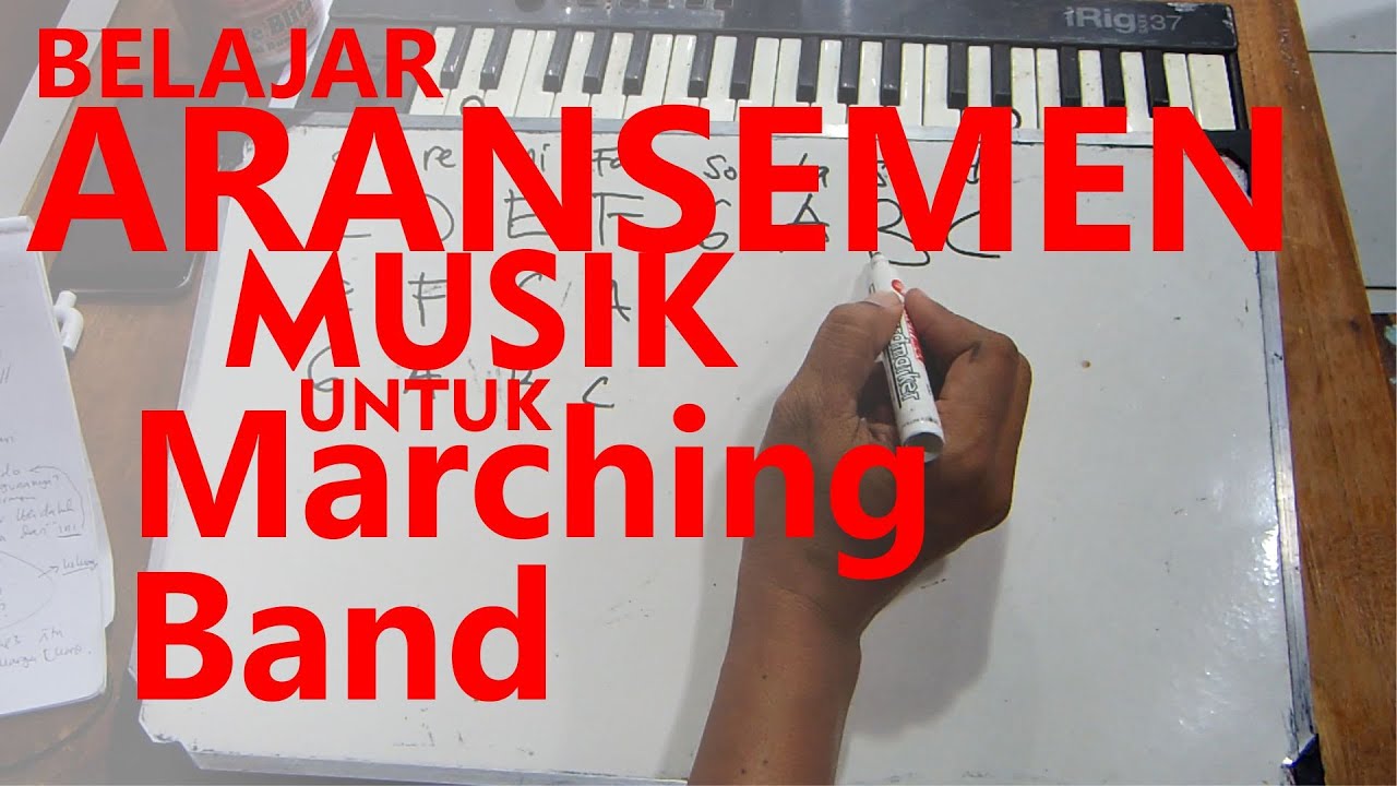 Belajar aransemen lagu Marching Band - Part 1 Chord Dasar tangga nada Mayor