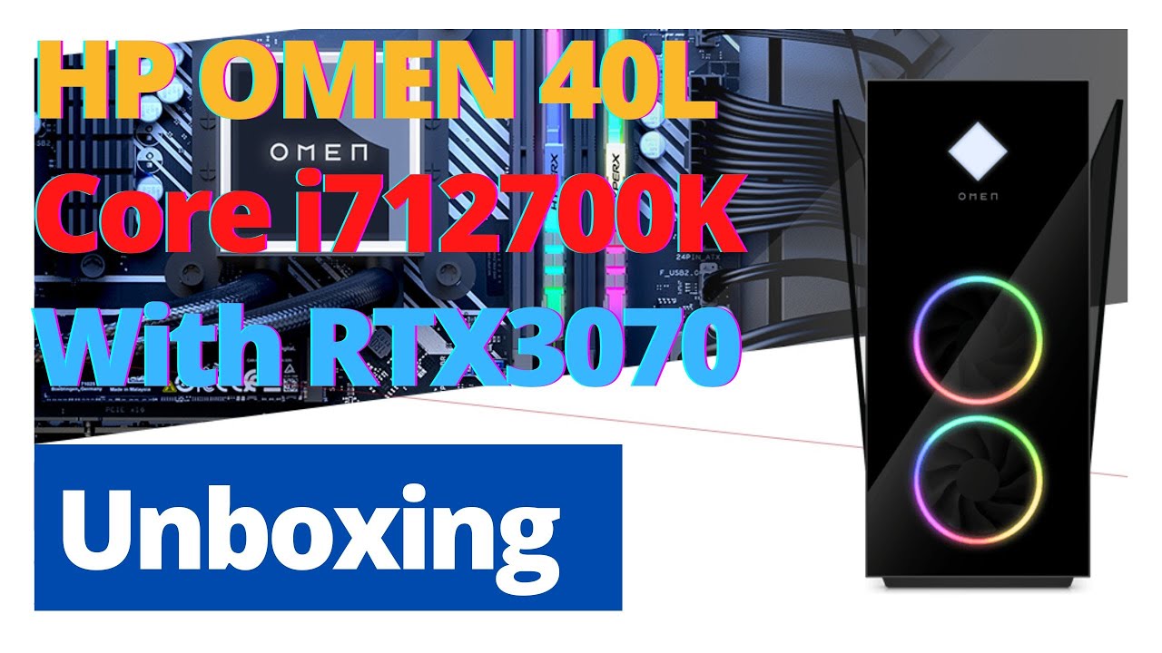 [Unboxing]HP OMEN 40L