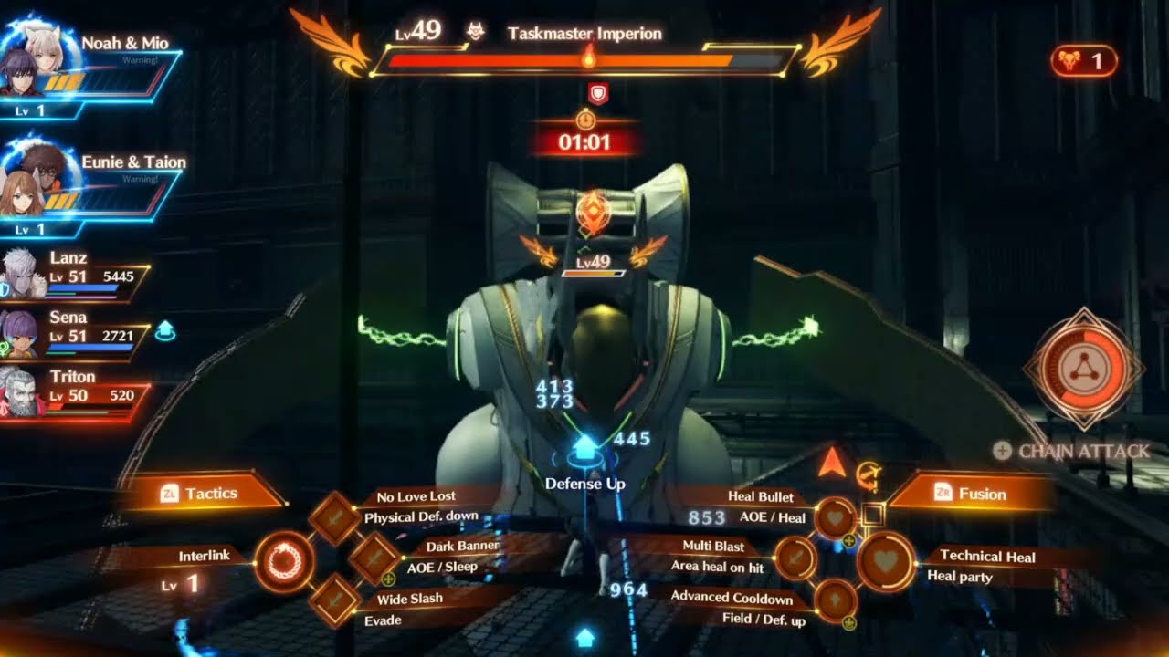 Xenoblade Chronicles 3 Taskmaster Imperion