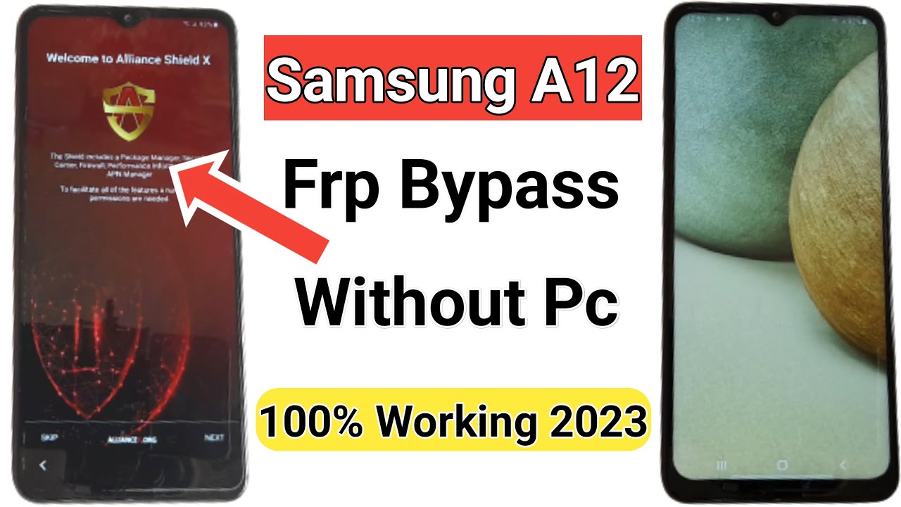 Samsung A12 Frp Bypass l Without Pc 100% Working 2023 @biswajitjbt288