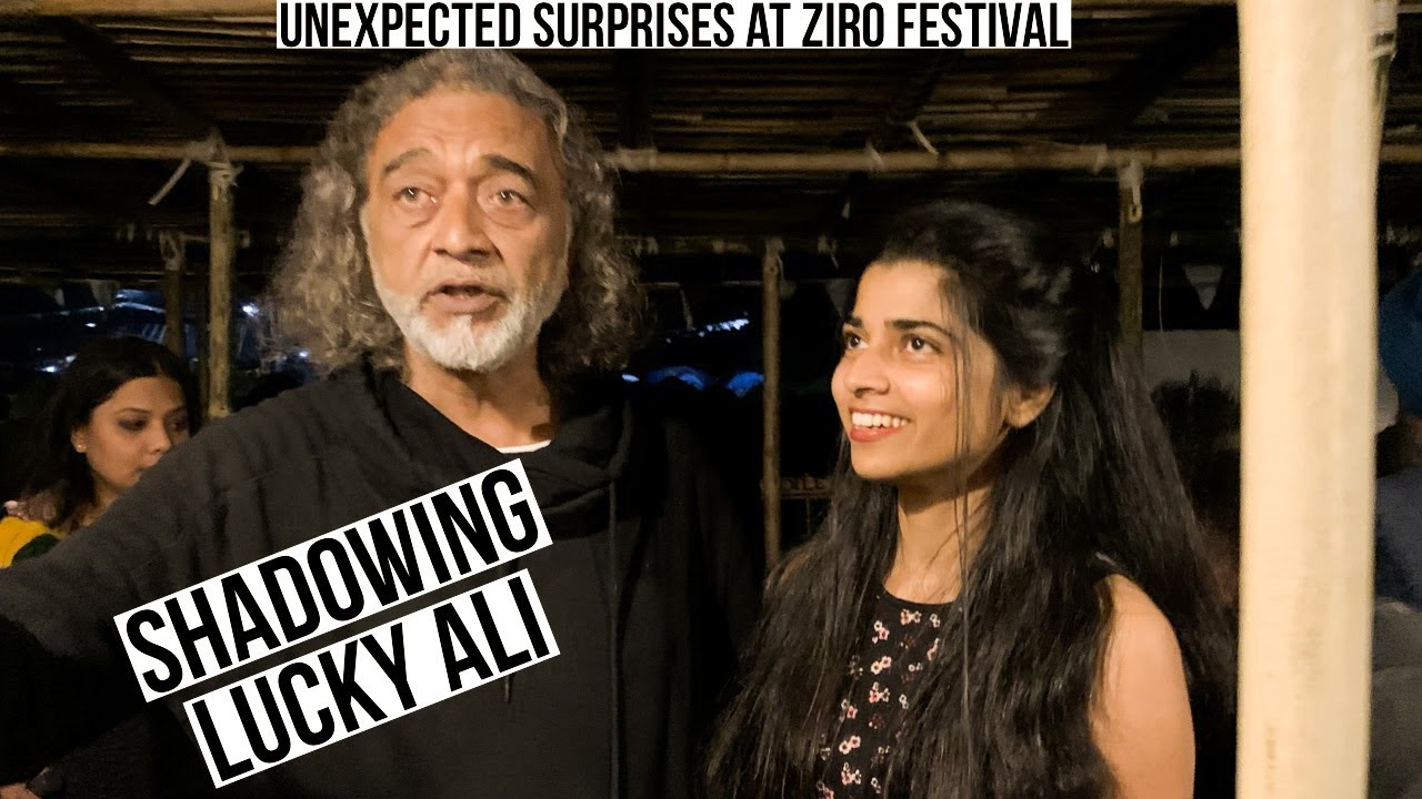 Ziro Festival of Music | Lucky to Shadow a Star Singer | Lucky Ali
