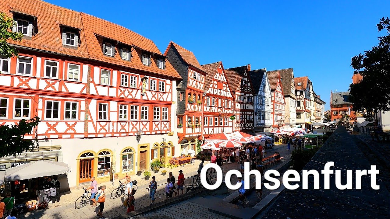breve visita turística a Ochsenfurt |  Alemania