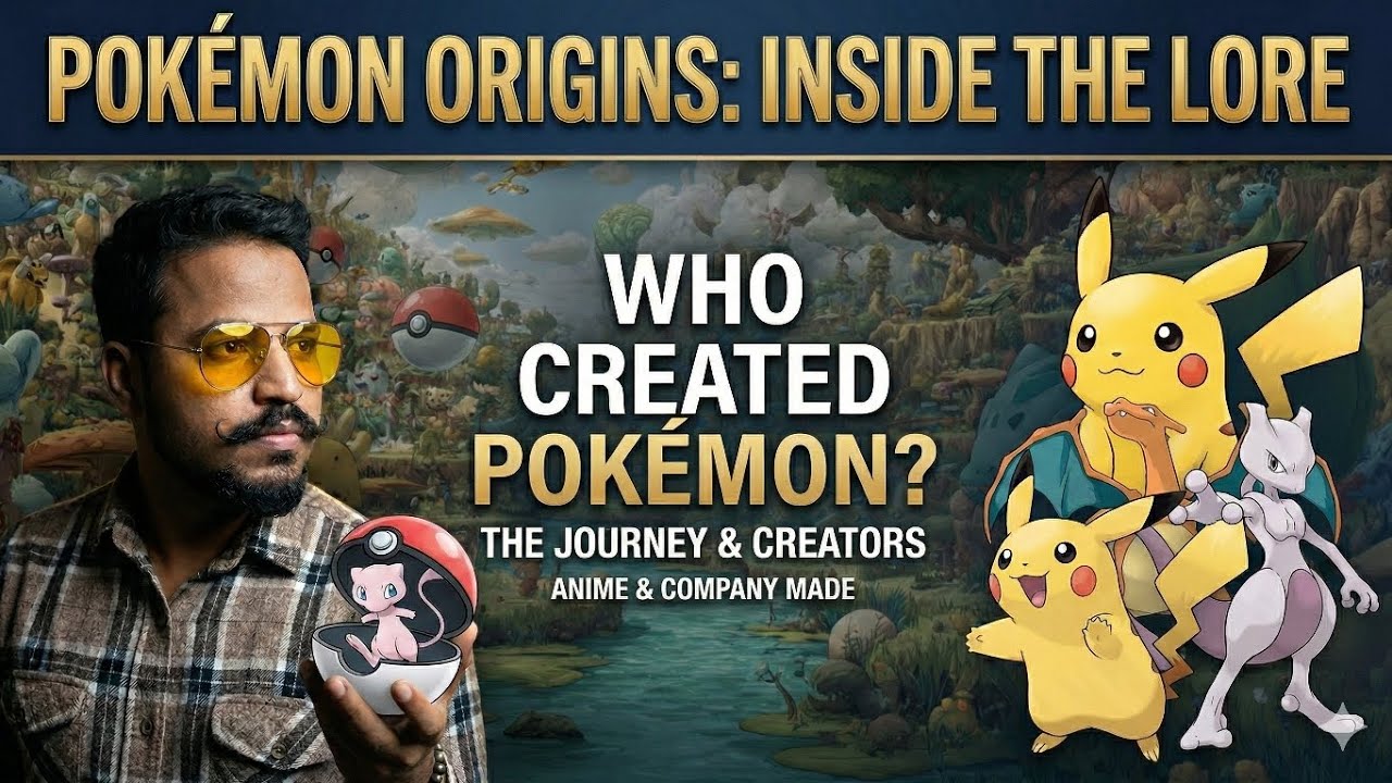 The Untold Origin of Pokémon | How a Bug Catcher Built a $1000 Billion Empire