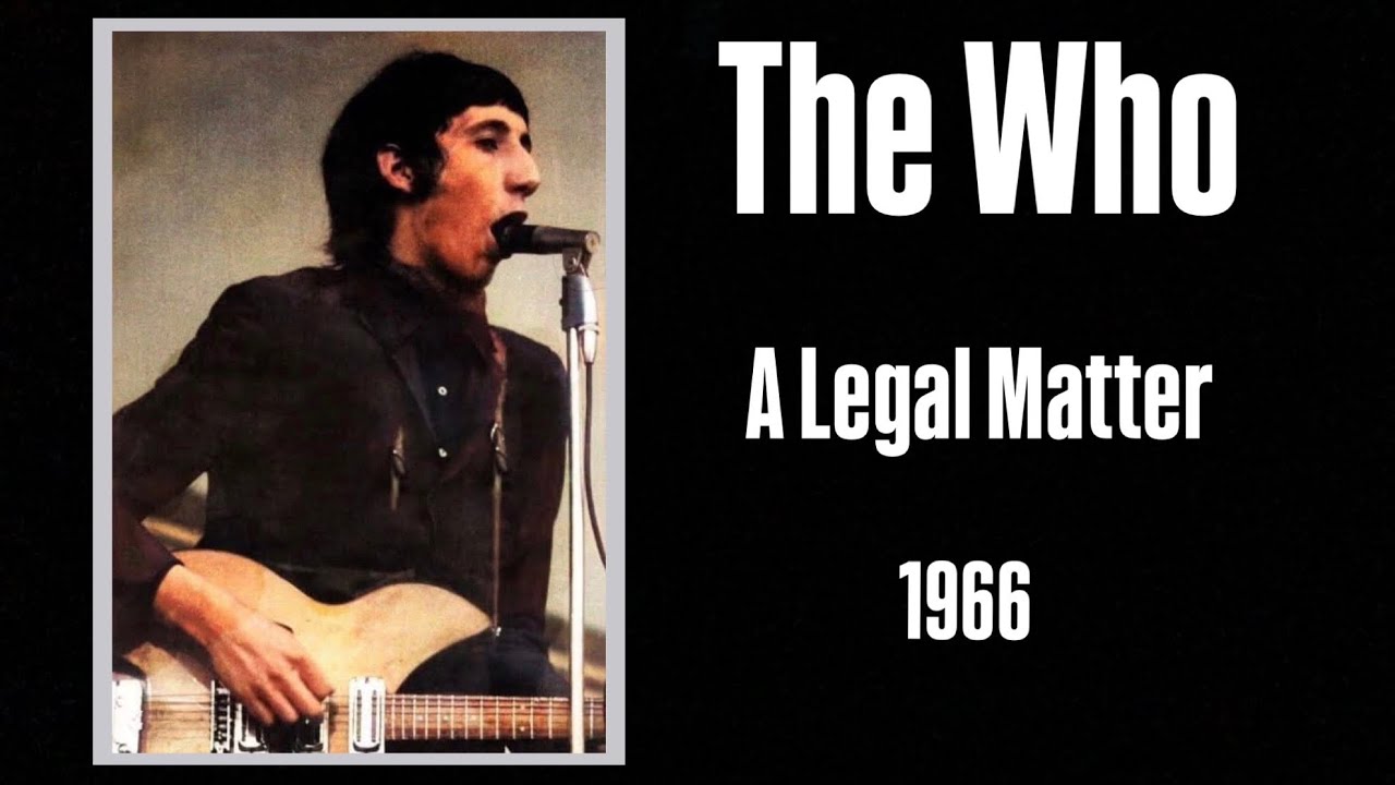 The Who - A Legal Matter | Stockholm - Sweden | 2nd June 1966 (Rare Bootleg)