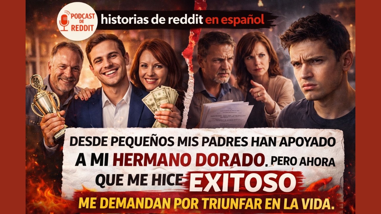 Mis padres me demandan porque obtuve éxito y mi hermano dorado no.