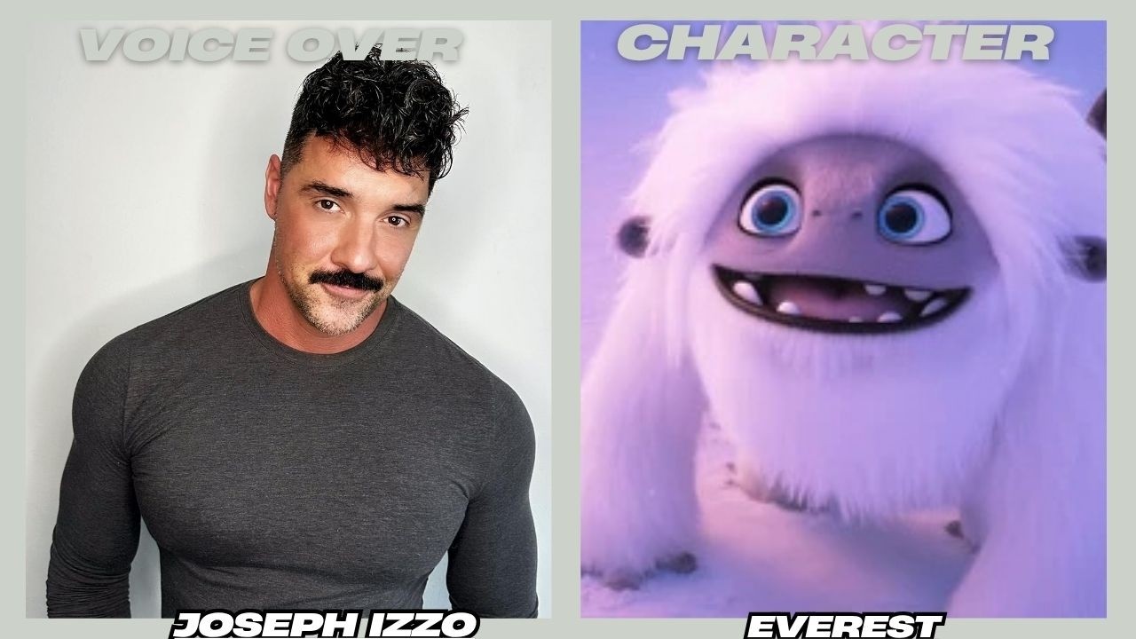COMPARISON VOICE OVER AND CAST ABOMINABLE