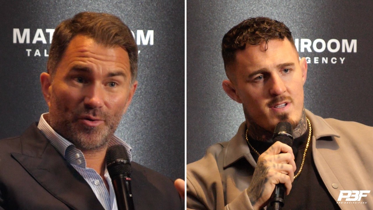 “YOU’RE GOING TO MAKE LIFE DIFFICULT?” – EDDIE HEARN ON DANA WHITE & TOM ASPINALL SIGNING, UFC