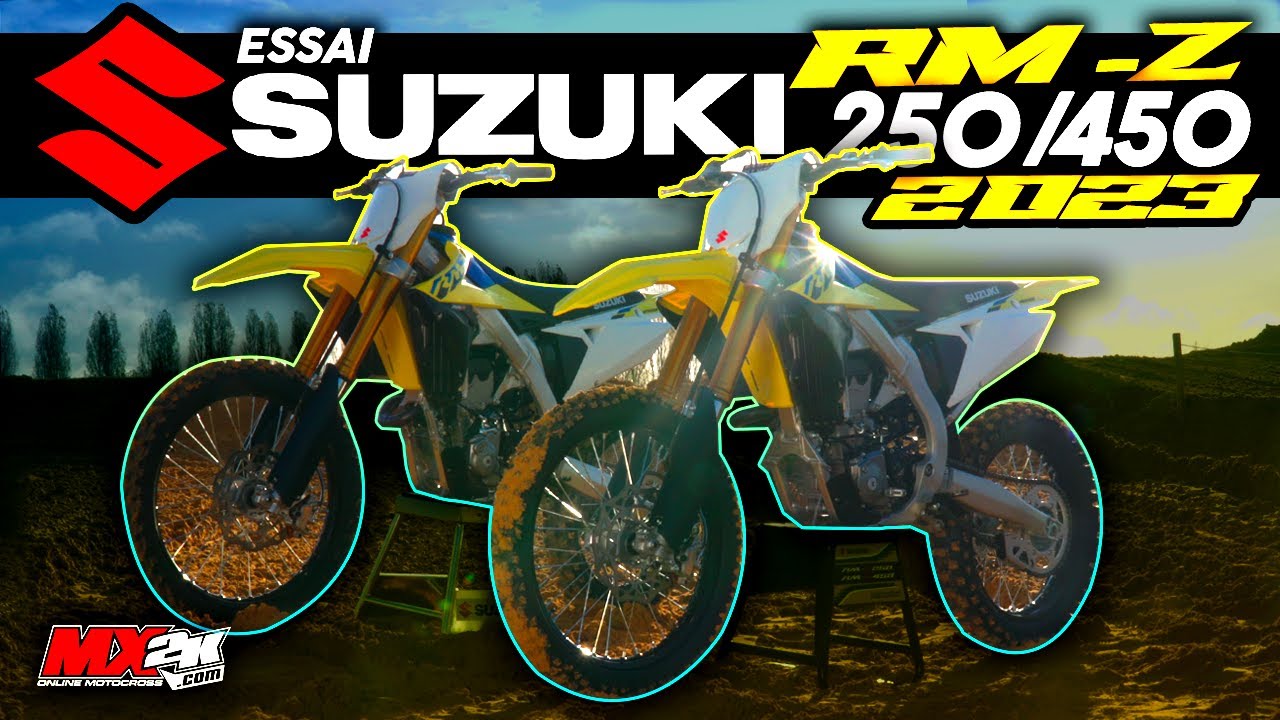 Suzuki RM-Z 250 & 450 2023 : Démodées ou dans le coup ?