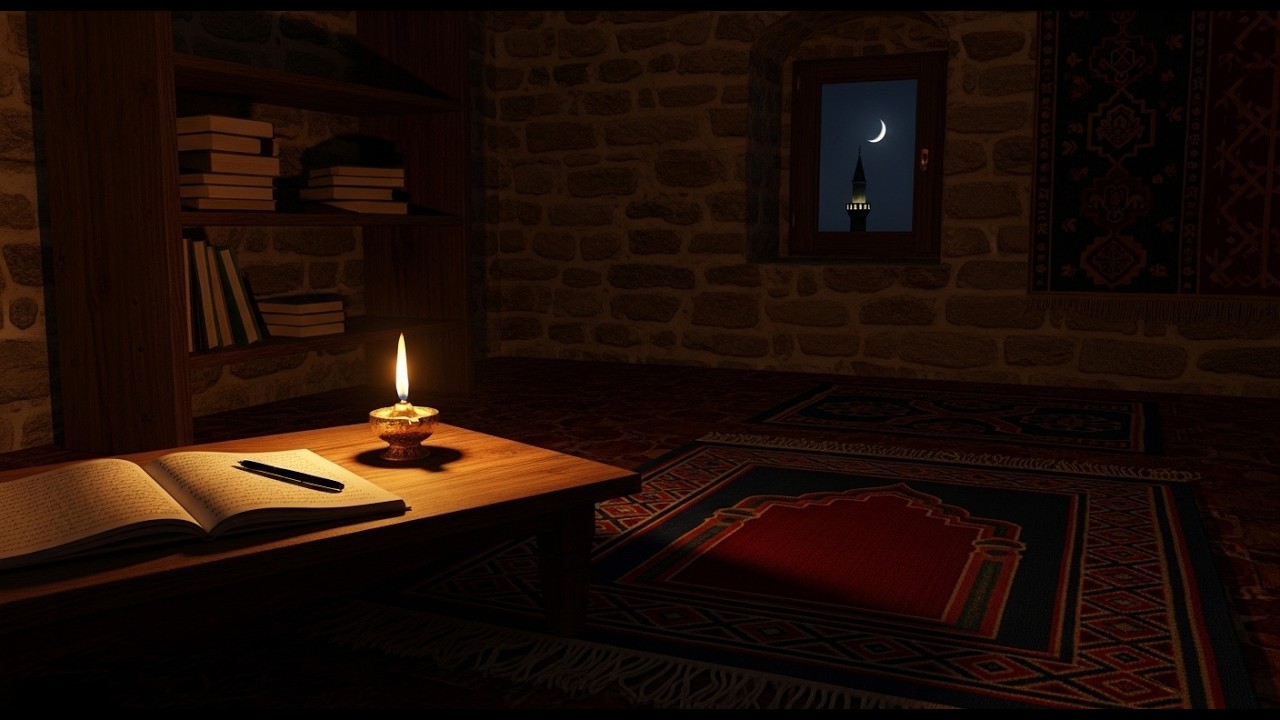 Ramazan Gecesi 🌙 15 Dakika ODAKLANMA Müziği  432Hz Saba