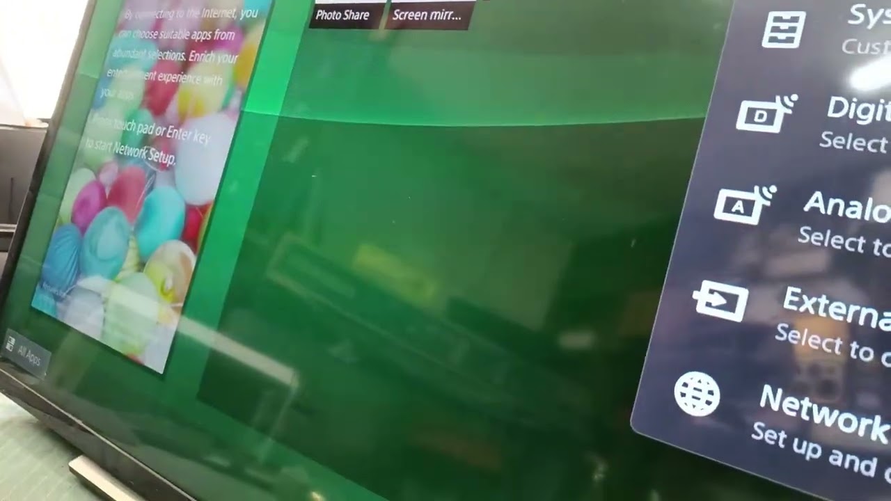 How to disable demo mode x reality pro in sony led tv