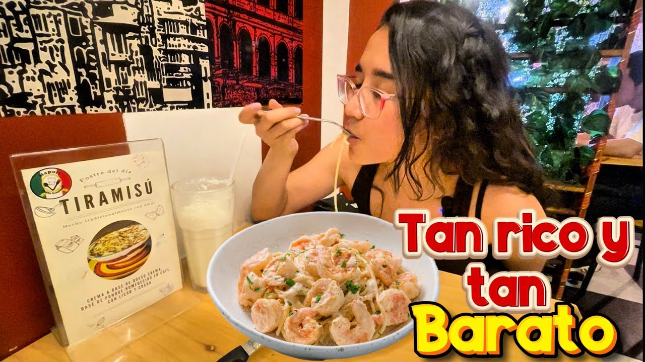 Restaurante ITALIANO BUENO Y BARATO🇮🇹🍝