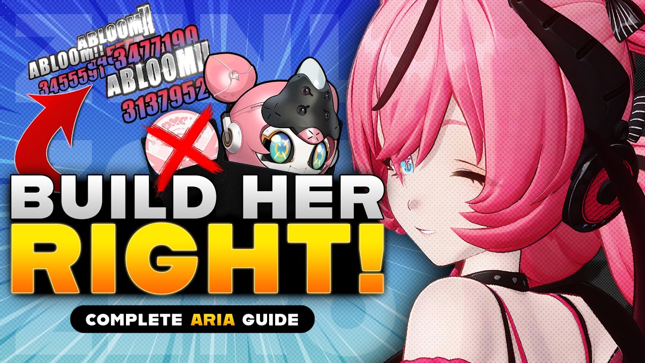 Voidhunter-Level Damage! COMPLETE In-Depth Aria Guide | Best Weapons, Disks & Teams | ZZZ 2.6