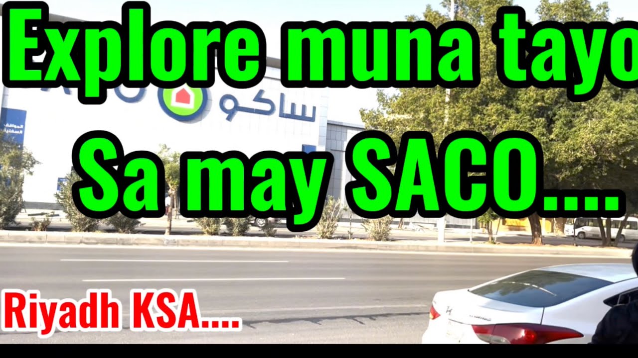 Explore muna tayo sa may SACO....
