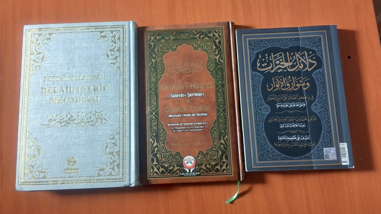  SALAVAT KİTABI ( DELAİLÜL HAYRAT)  FARKLI YAYIN EVİ BASKILARI ✅️