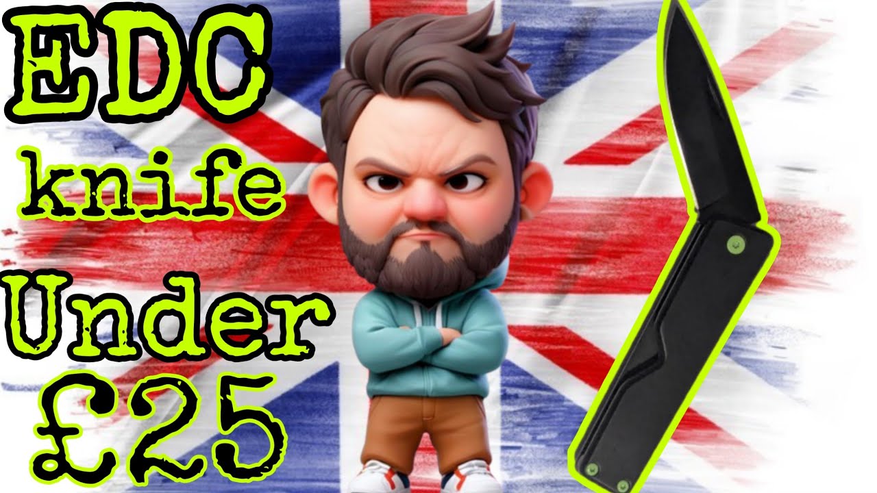 BEST UK legal EDC folding knife for less than £20 (no cheap Chinese crap) #edc #foldingknife