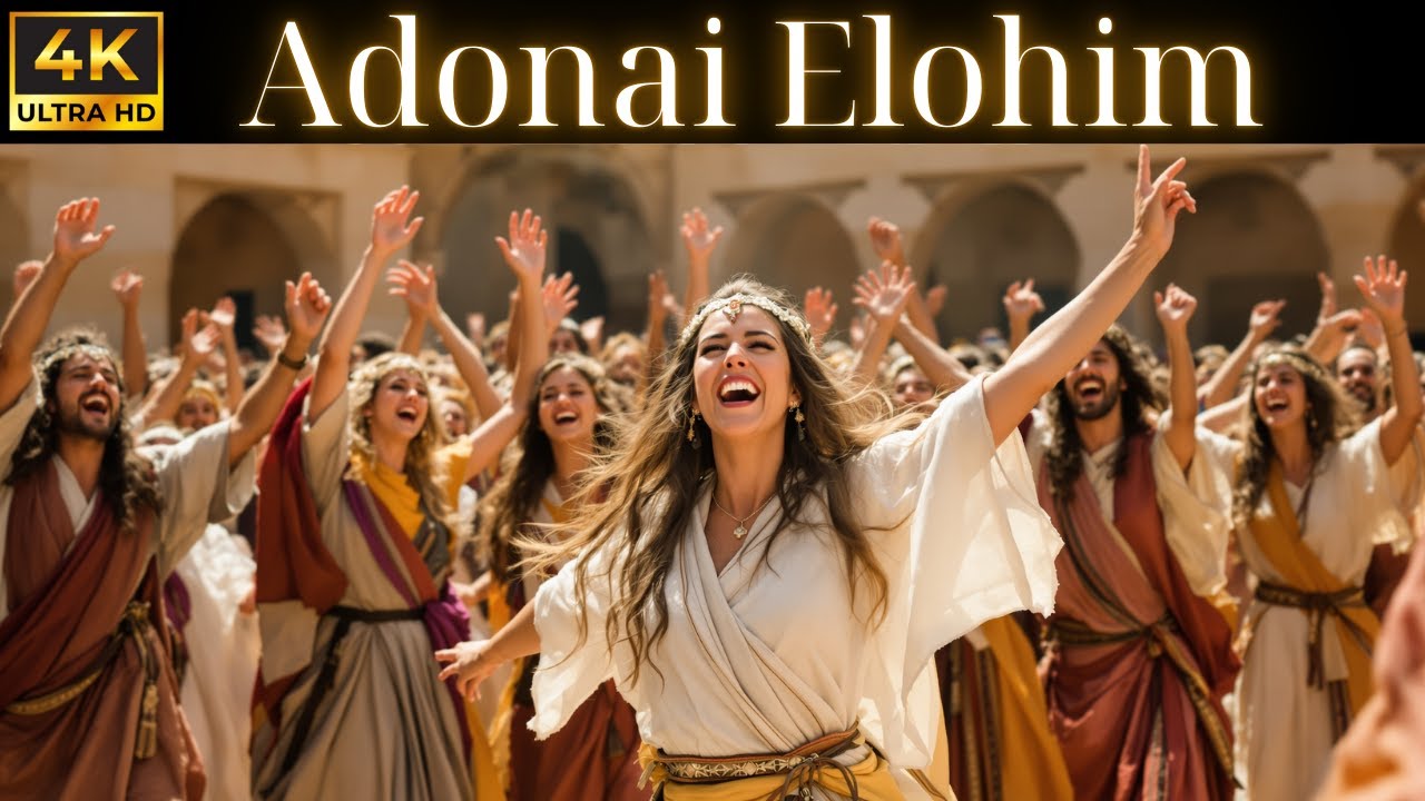 Adonai Elohim (Lord God) – Ancient Hebrew Worship Scenes | Angelic Hymn Of Heaven