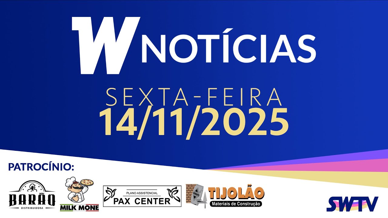 W Not&iacute;cias - Edi&ccedil;&atilde;o de Sexta-Feira - 14/11/2025