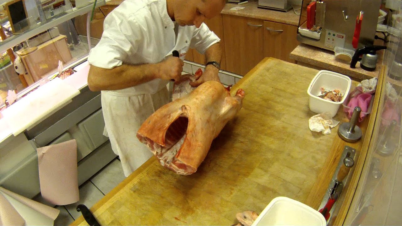 coment couper un agneau