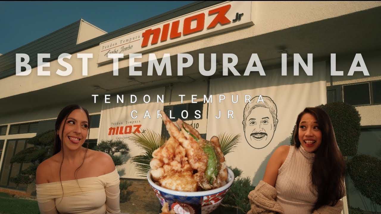 Best Tempura in LA?! 😱🍤 Inside LA’s Hottest Tempura Spot: Tendon Tempura Carlos Jr.