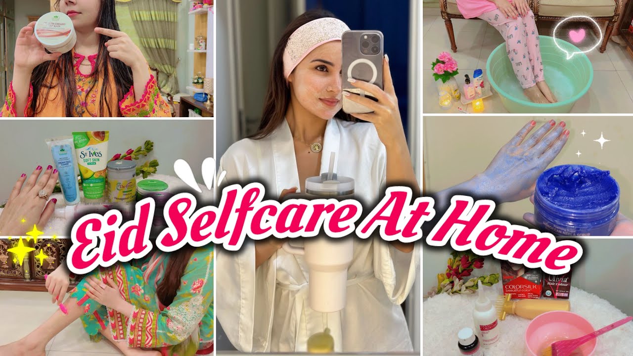 Eid Selfcare At Home 🎀😍📍🏠 | Salon Like Eid Glow Up & Pamper Treatment💁‍♀️💫