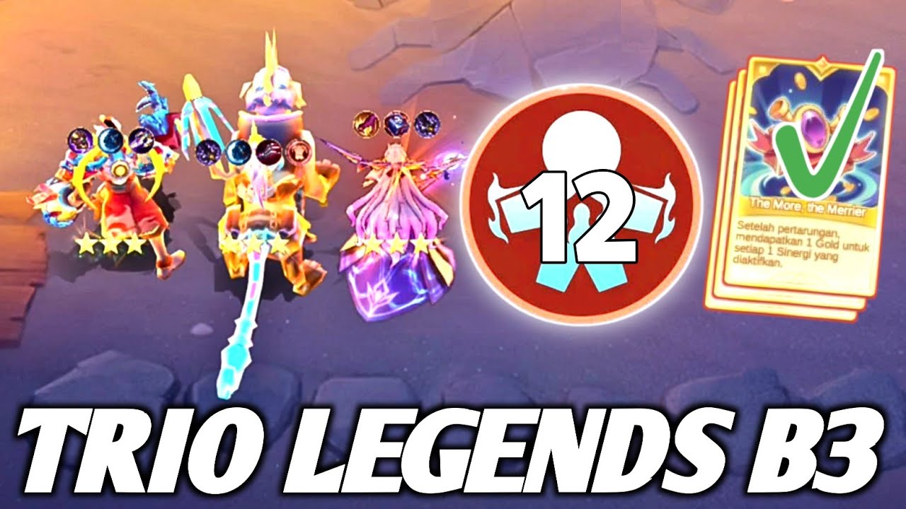 TRICK GAMPANG BIKIN HERO LEGEND B3!! GINI CARANYA BIKIN HERO LEGEND B3 PAKE COMMANDER HARLEY 