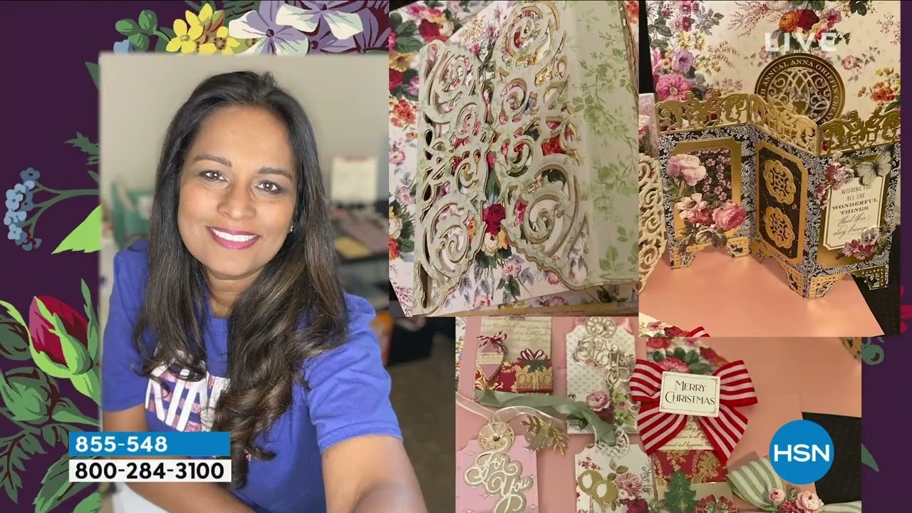 HSN | Craftober Event - Anna Griffin Elegant Paper Crafting 10.24.2023 - 09 PM