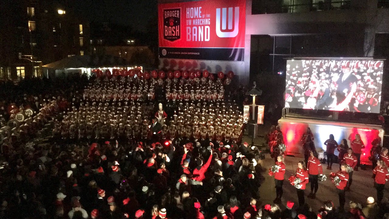 Wisconsin Badgers Marching Band Badger Bash Tailgating @ Union South (11/18/23)