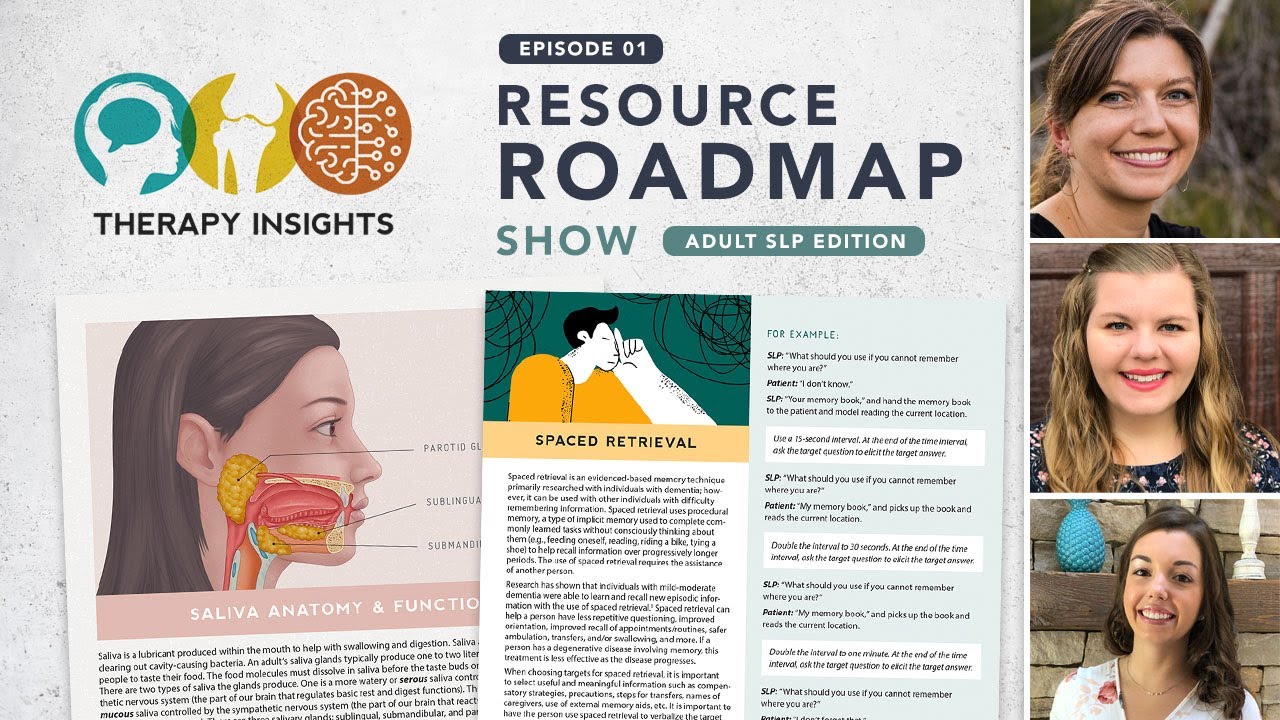 01 - Swallowing meds, saliva function, deductive reasoning, decision-making, and spaced retrieval