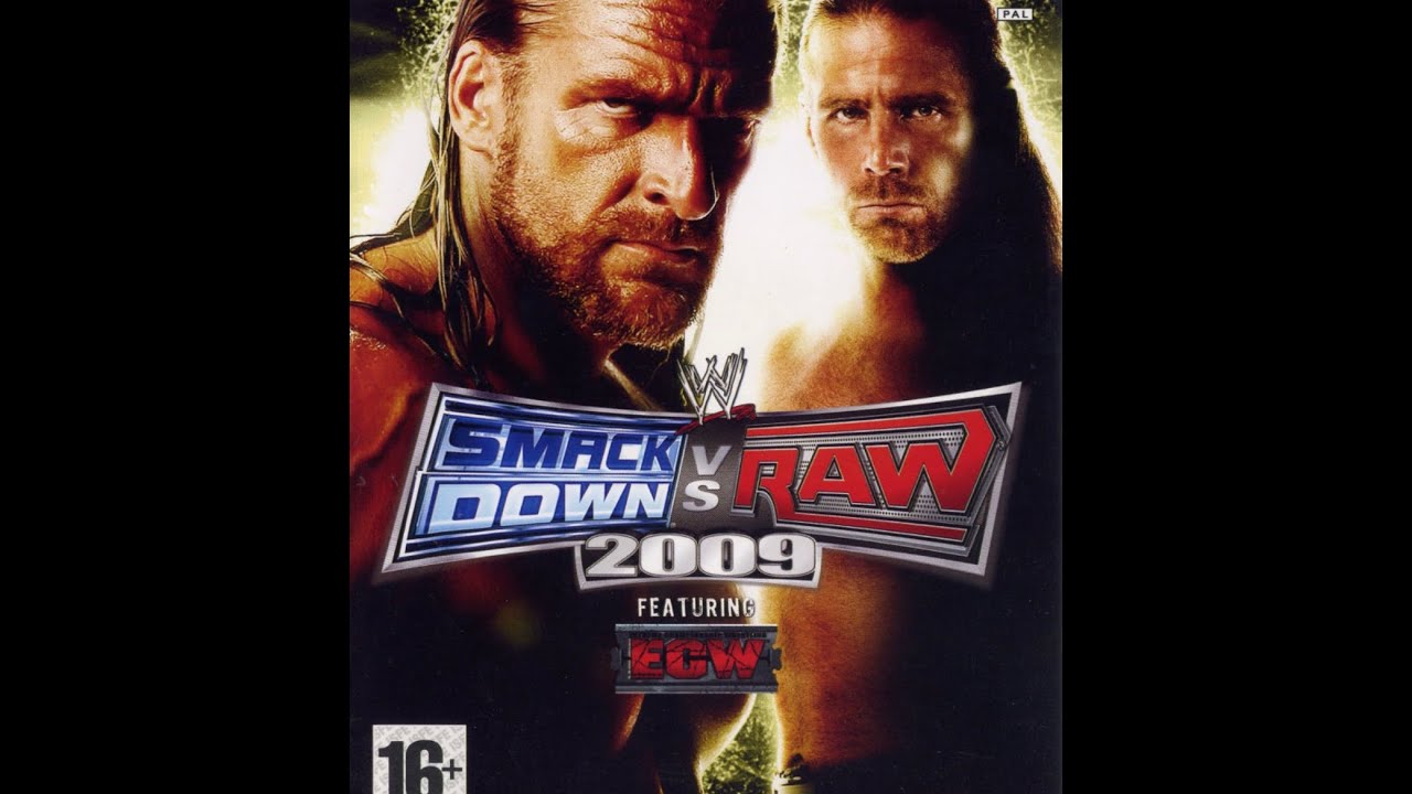 WWE Smackdown Vs Raw 2009 Gameplay #1 (Xbox 360)