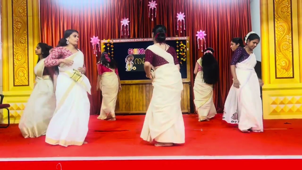 തകൃതി 🌼| അടിച്ചുപൊളിച്ചൊരു ഓണം ഡാൻസ് Onam celebration fusion dance |B.Ed Students |Dance performance