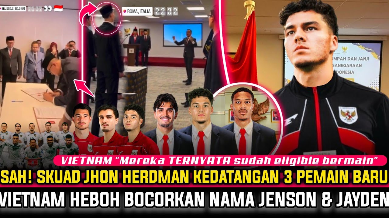 🔴 MASUK TAHAP AKHIR! TIGA Pemain Baru Eligible Bela TIMNAS~VIETNAM Beri Bocoran~Persiapan Herdman On