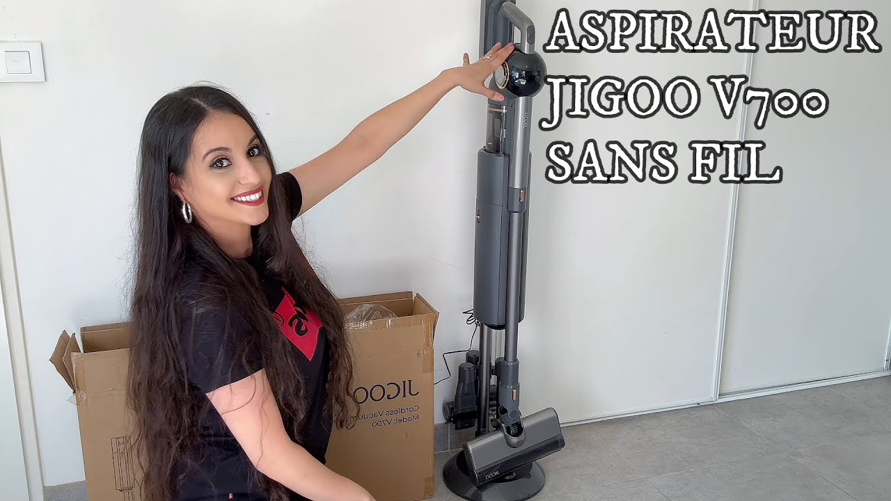 Avis complet aspirateur Jigoo V700 : puissant, silencieux et efficace sur tapis & sols !
