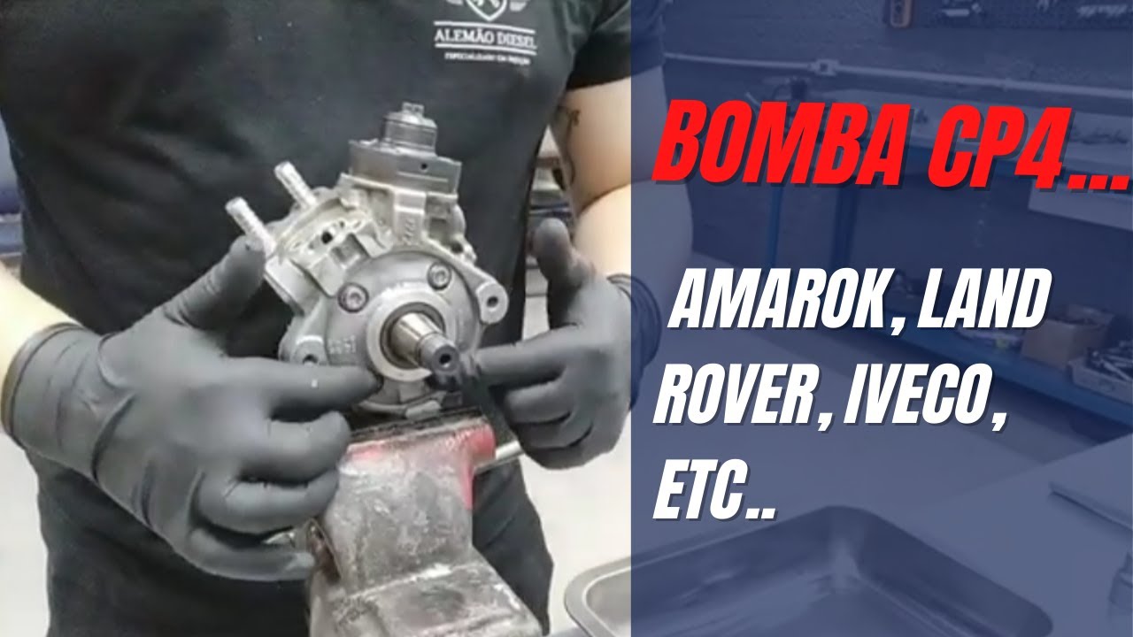 Bomba CP4 - Desmontagem e Avaliação - Amarok, Land Rover, Iveco, Etc... CP4  Pump Repair