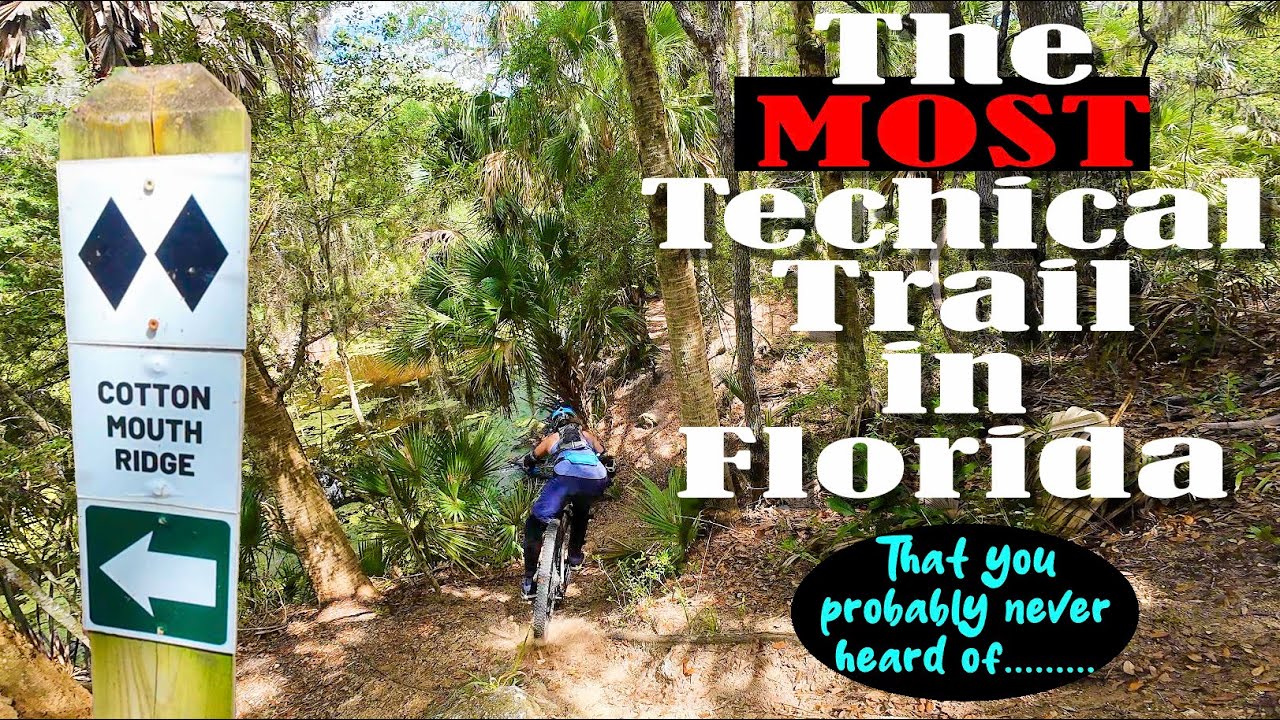 Riding the MOST Technical Trail in Florida that no one has heard of!!