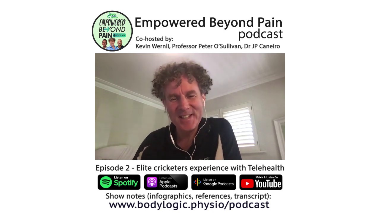 EBP podcast #2: Elite cricketer's experience with Telehealth