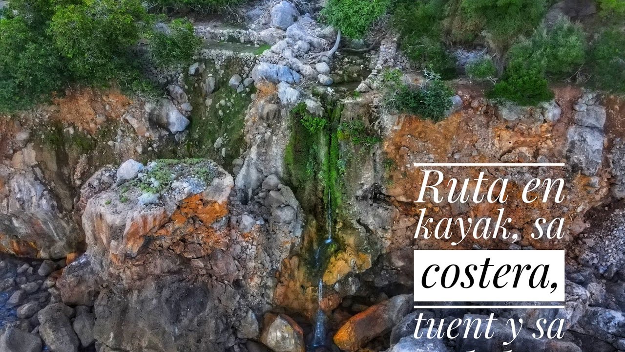 paseo en kayak, cala tuent, sa calobra