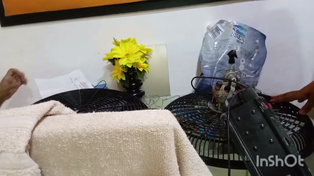Lo que hace una ama de casa 🏠 limpieza profunda de los abanicos