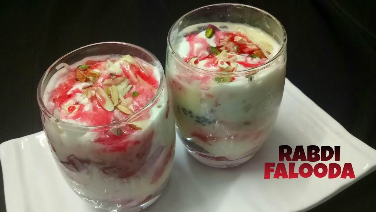 Shahi Rabdi Falooda Recipe/ पुरानी दिल्ली स्टाइल शाही रबड़ी फालूदा बनाएं आसानी से