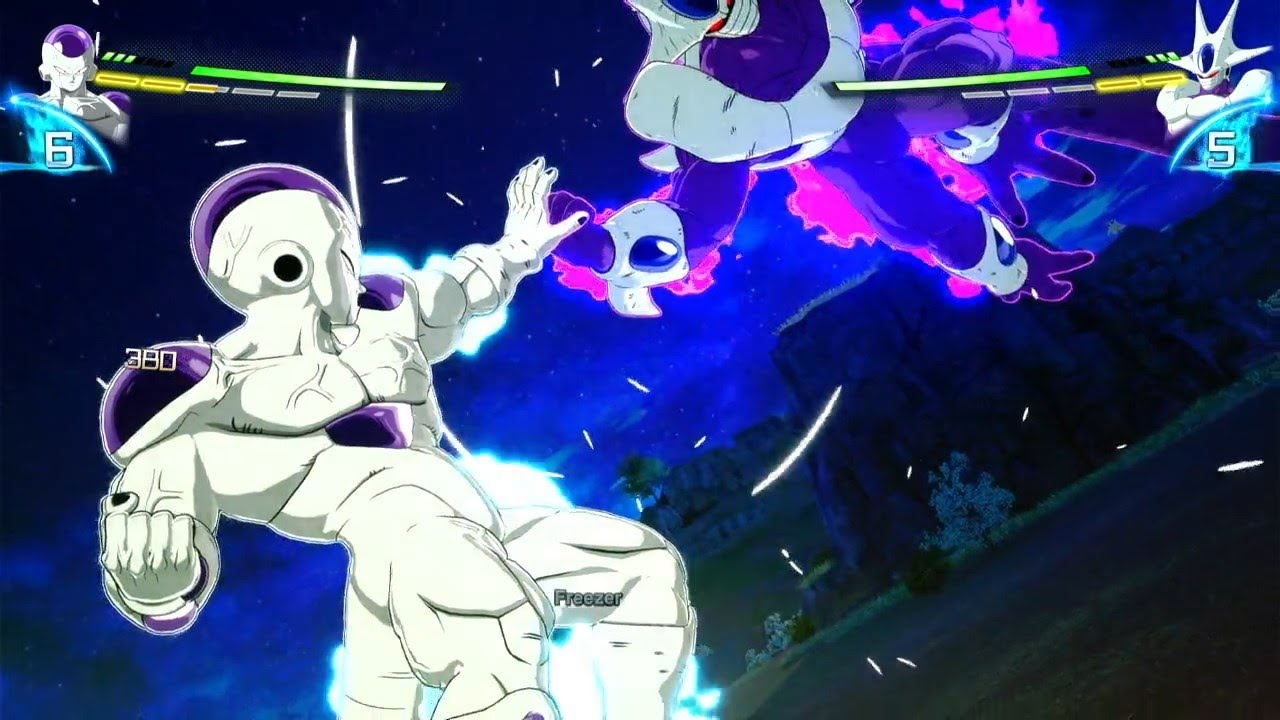 FREEZER VS COOLER - DRAGON BALL SPARKING! ZERO