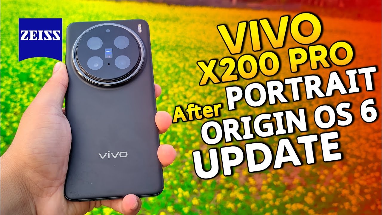 Vivo X200 pro Camera Test After Originos 6 Update Portrait Mode 