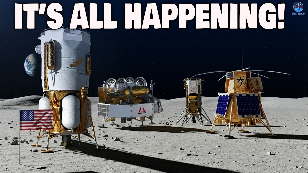 Four NASA Moon Landing Missions in 2026 revealed! SpaceX is Ready to Launch…