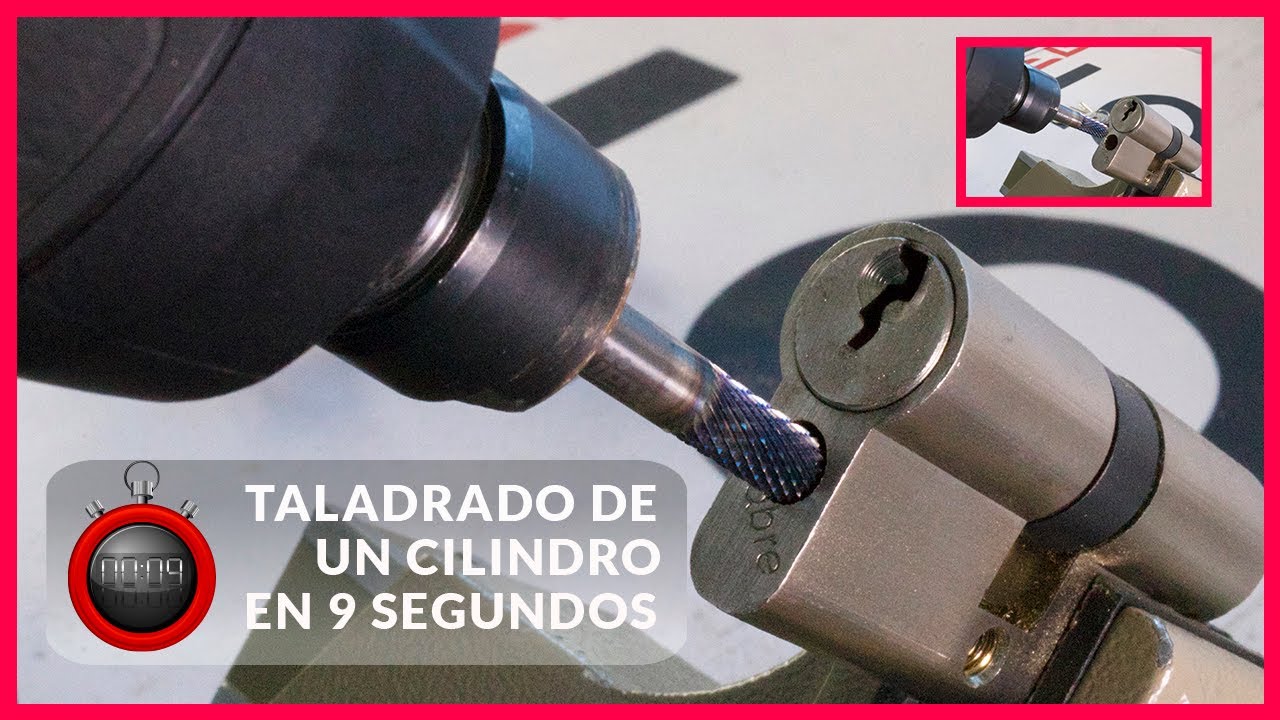 ⚡CÓMO Taladrar un CILINDRO en 9 SEGUNDOS⚡