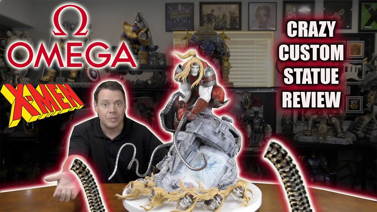 CRAZY EXPENSIVE custom X-MEN VILLAIN: OMEGA RED Statue Review!