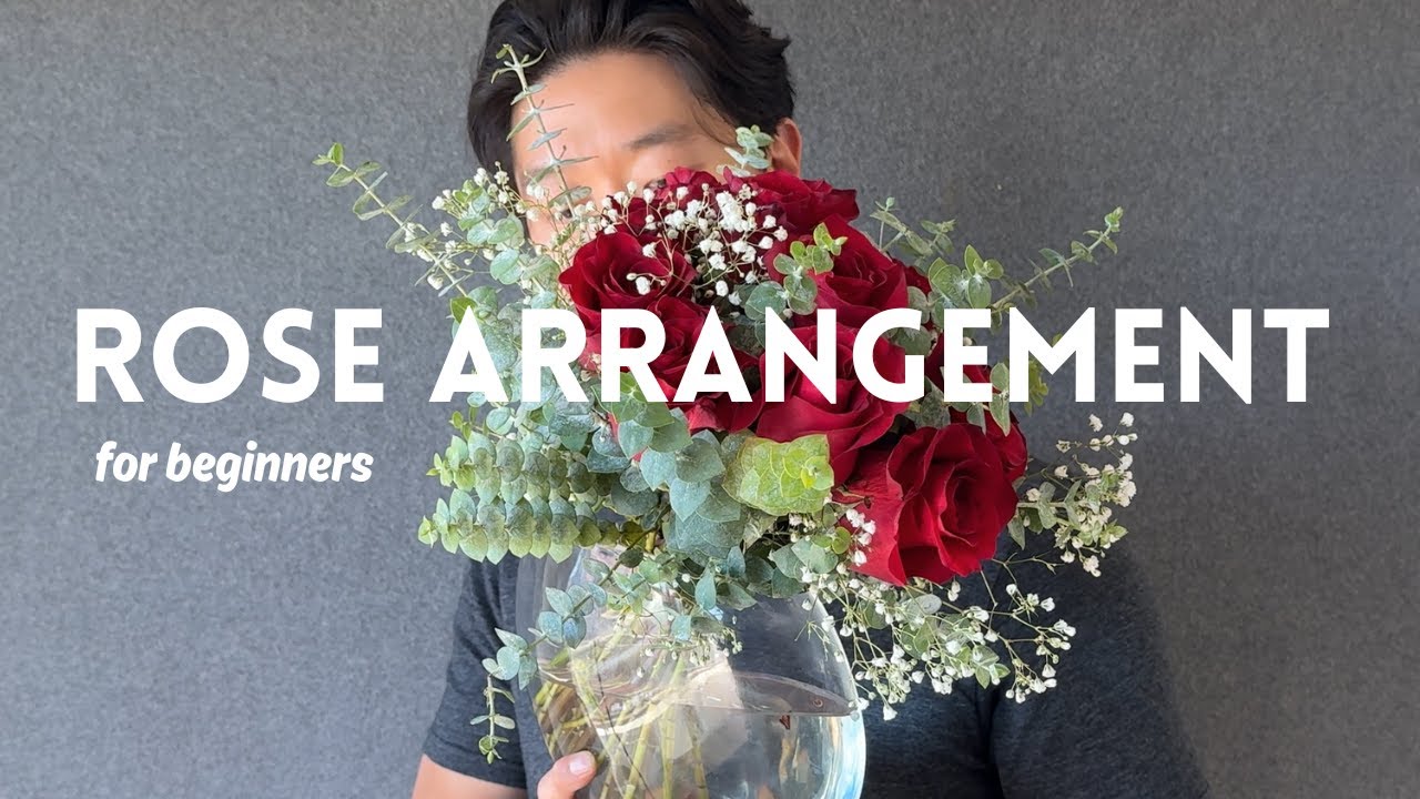 Rose Arrangement for Beginners
