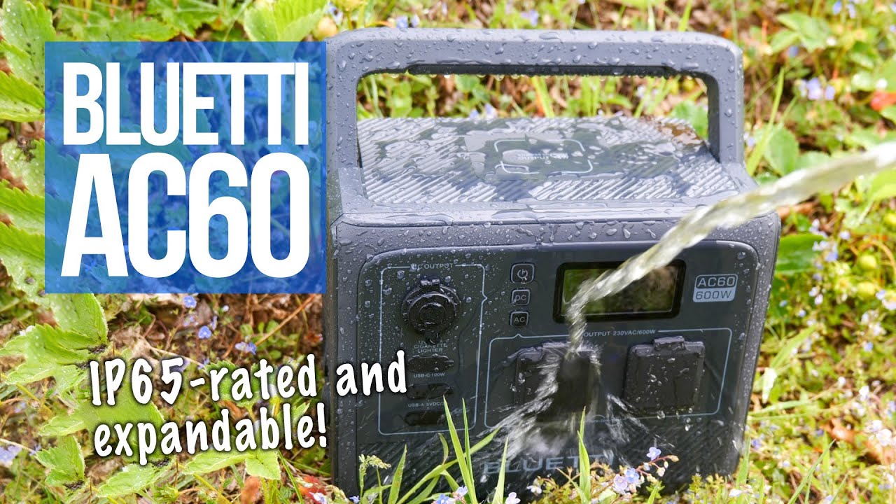 Bluetti AC60 and B80 Review: IP65 Waterproof Battery?!