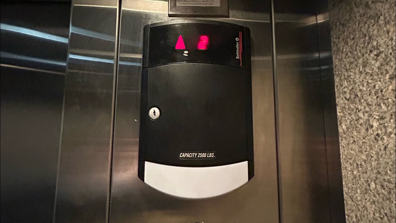 Schindler HT Hydraulic Elevator At DSW Shoes Atlantic Station In Atlanta, GA