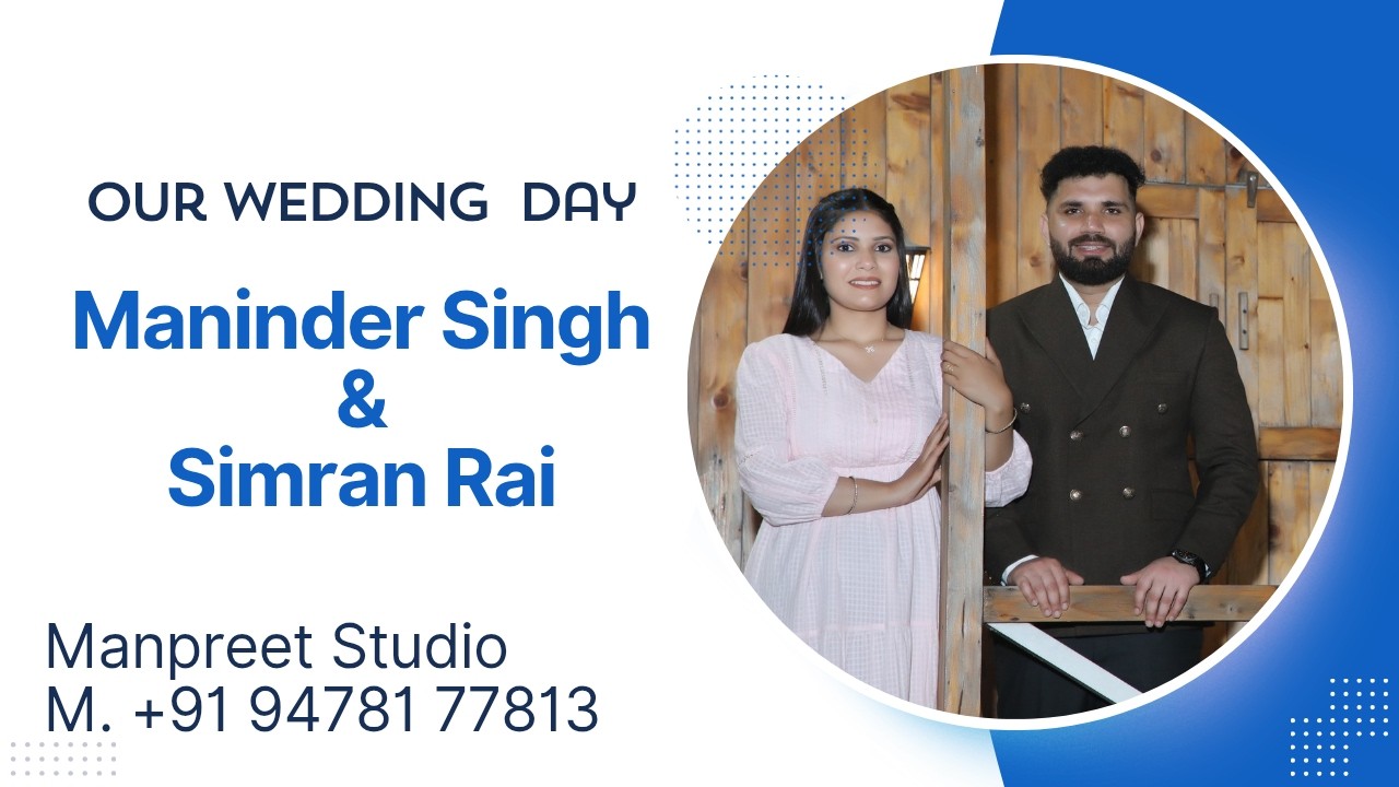 Live Wedding Ceremony ll Maninder Singh Weds Simran Rai   ##wedding  #viral #live #photography