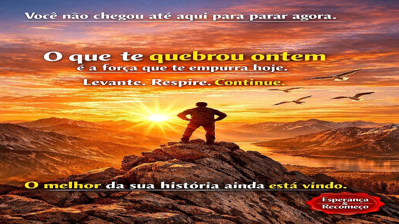 Permita-se descansar. Permita-se respirar. Permita-se continuar.”